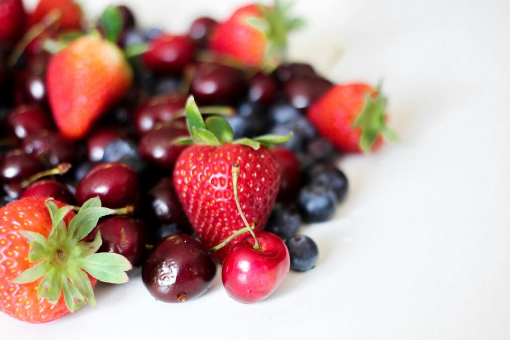 Beeren für Fruchtsauce, Coulis, Gel....